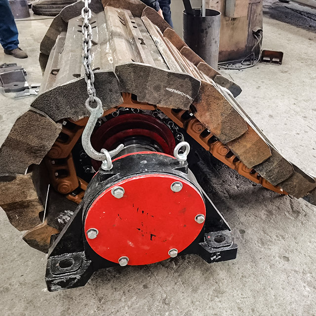 Alloy steel cast chain plate