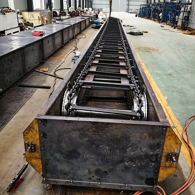 Cast Stone Scraper Conveyor