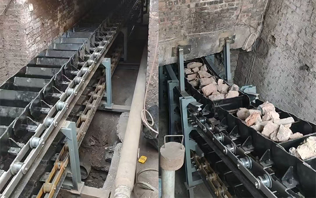 Apron Plate Conveyor Exported To Kyrgyzstan