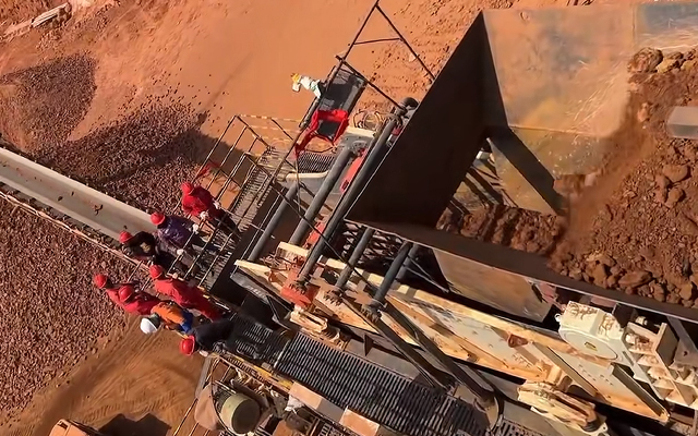 Mud And Stone Separation Machine for Bauxite Processing in Guinea