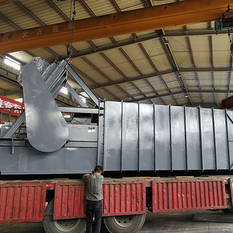 Dewatering bucket elevator