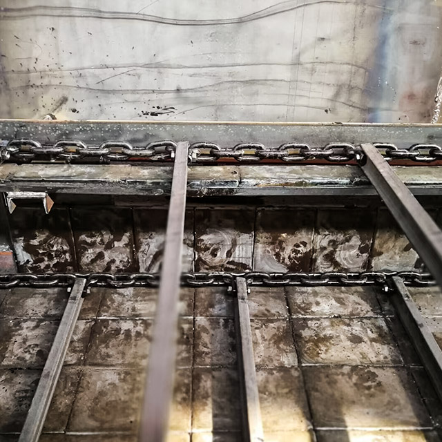 Cast Stone Scraper Conveyor